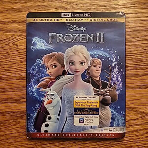 NWT New sealed Frozen 2 ultra 4k, Blu-Ray, and digital copies Disney LOT B7